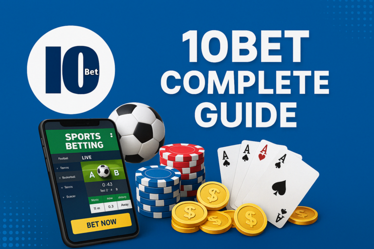 10Bet 완전 정복 가이드 | 스포츠베팅부터 카지노, 모바일 앱까지